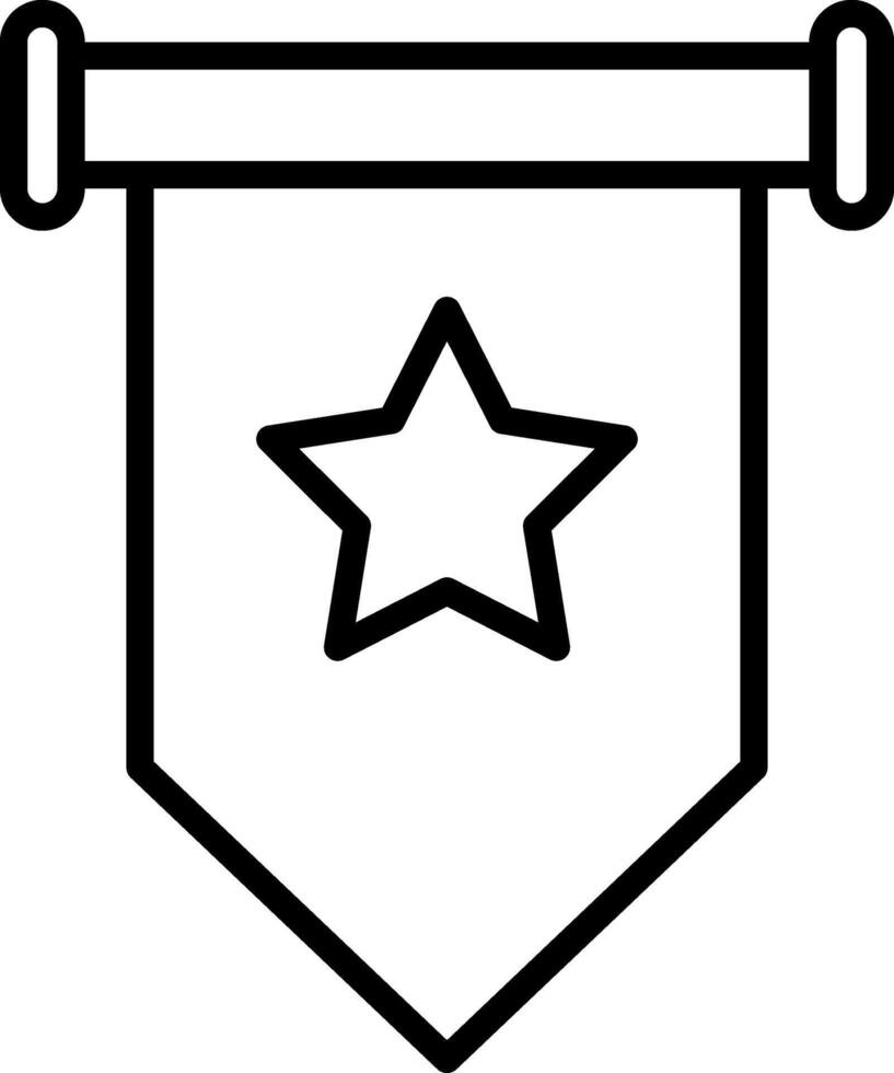 Pennant Icon Design Symbol vector