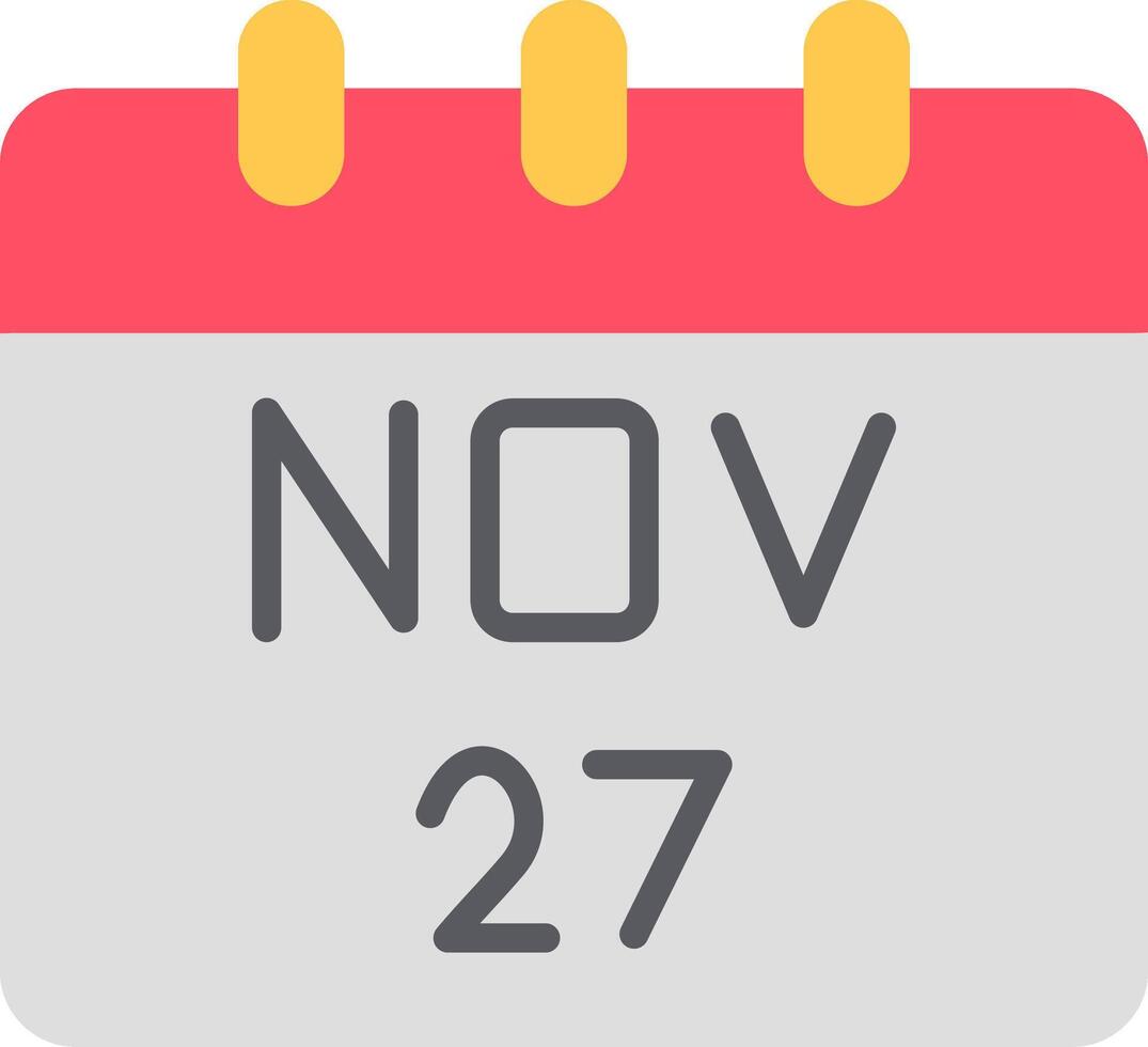 Calendar Icon Design Symbol vector