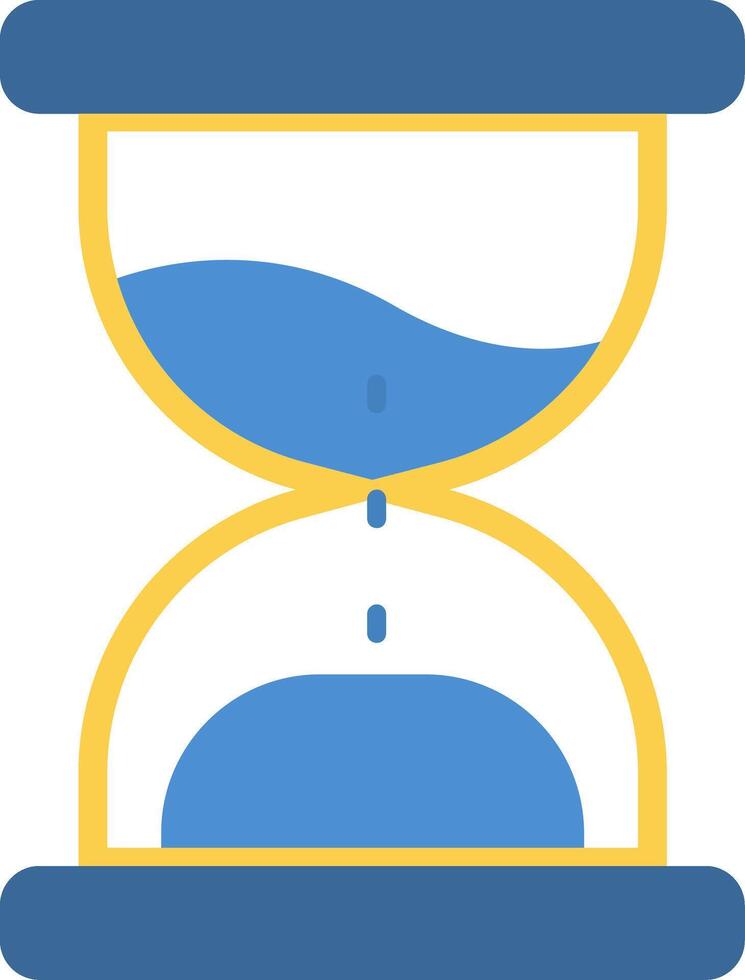 Sand Watch Icon Design Symbol vector