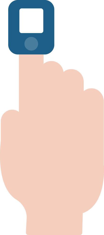 Oximeter Icon Design Symbol vector
