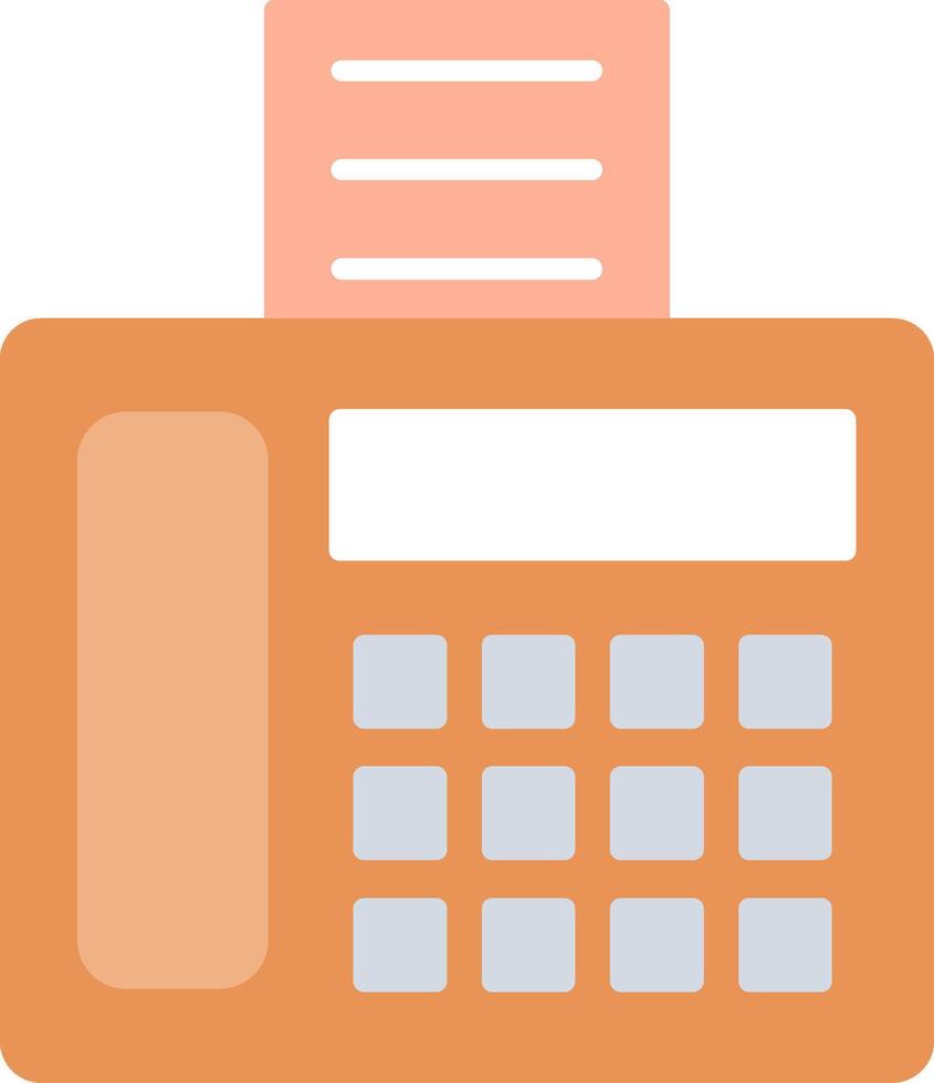 Fax Icon Design Symbol vector