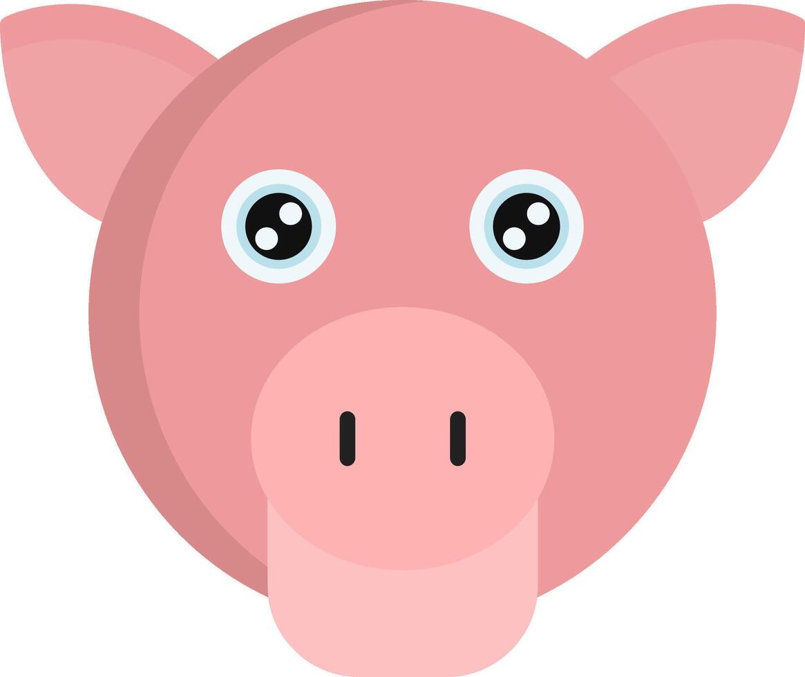 Pig Icon Design Symbol vector