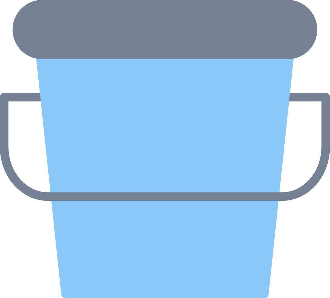 Bucket Icon Design Symbol vector