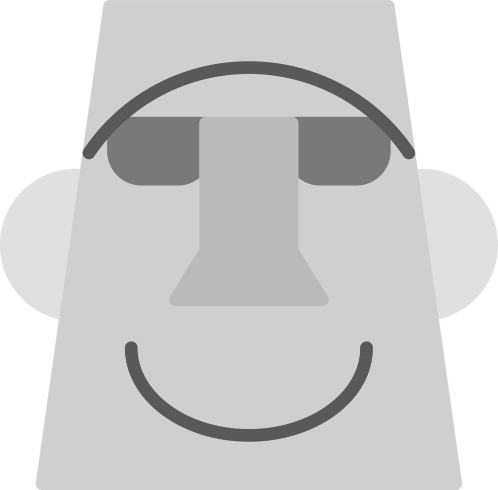 Moai Icon Design Symbol vector