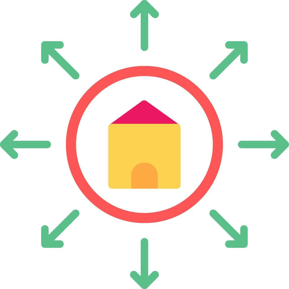 Home Icon Design Symbol vector