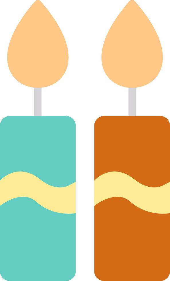 Candle Icon Design Symbol vector