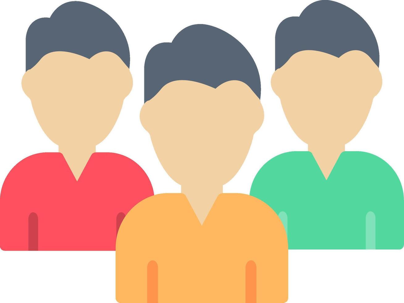 Team Icon Design Symbol vector
