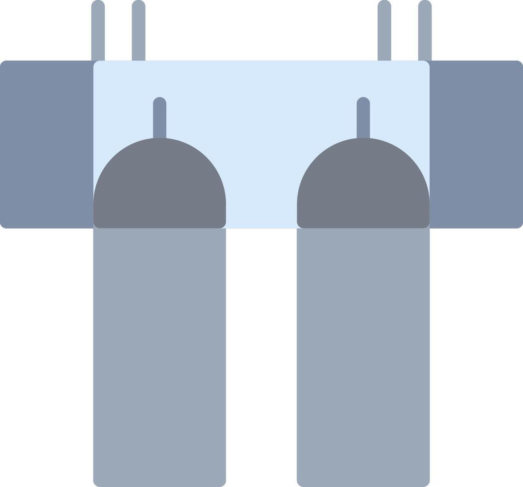 New Bridge Of Ronda Icon Design Symbol vector