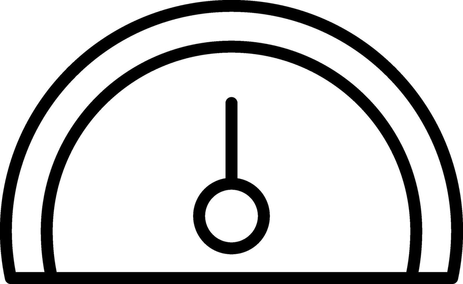 Speedometer Icon Design Symbol vector
