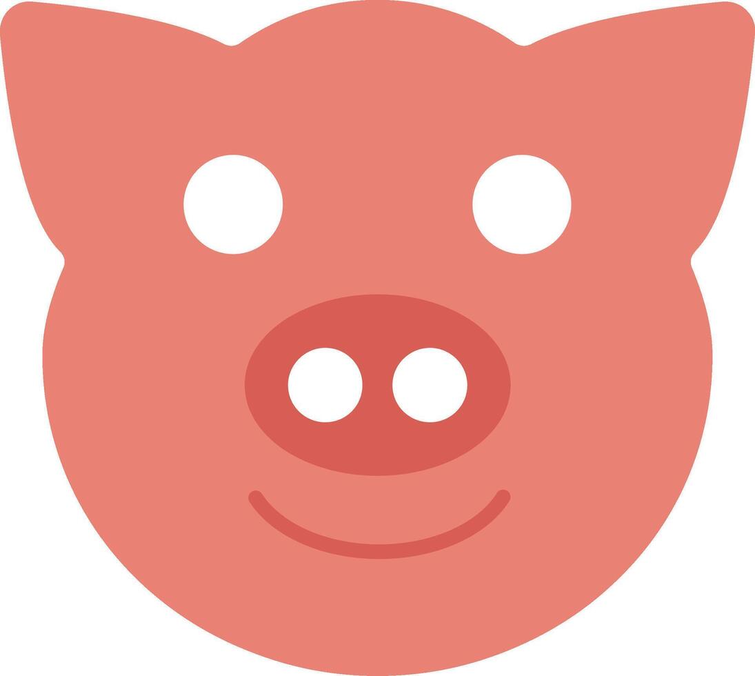 Pig Icon Design Symbol vector