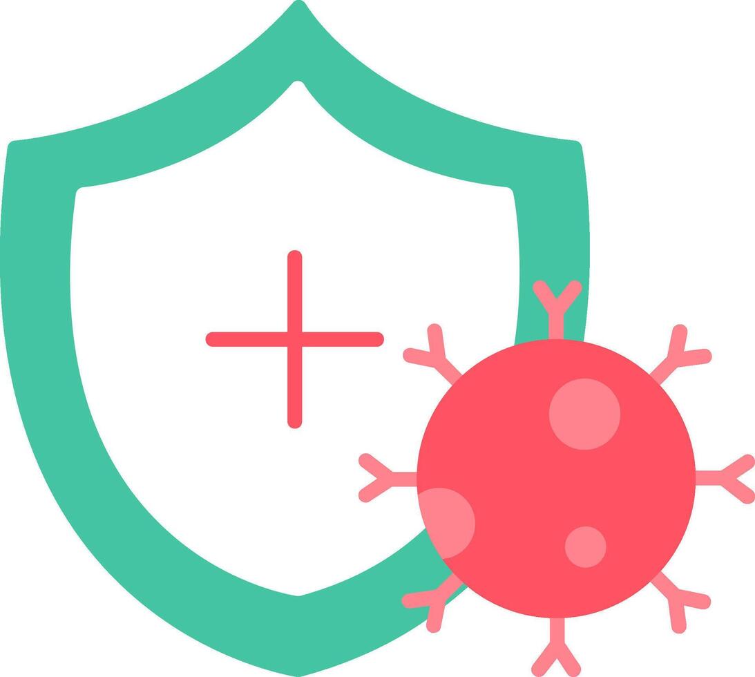 Immunology Icon Design Symbol vector