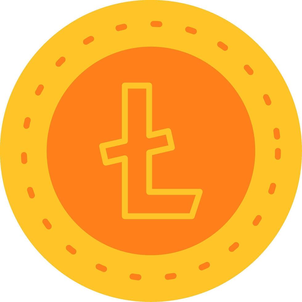 Litecoin Icon Design Symbol vector