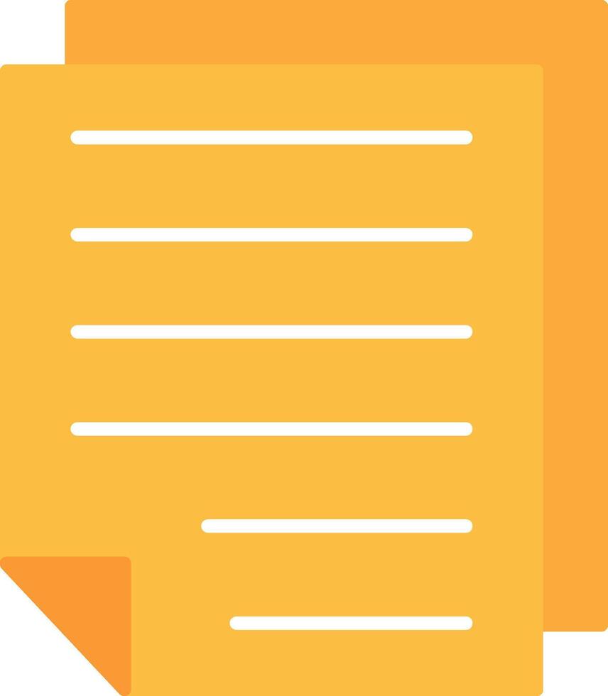Note Icon Design Symbol vector