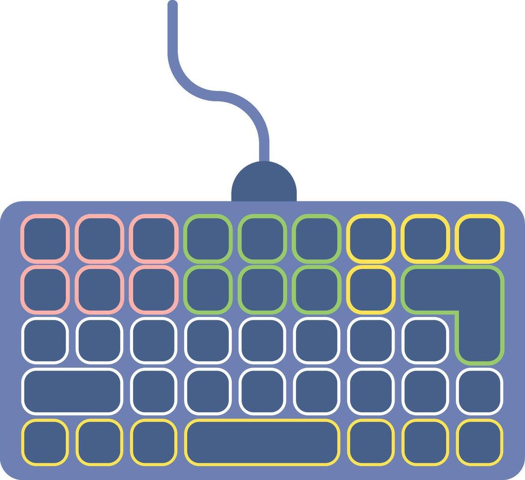 Keyboard Icon Design Symbol vector