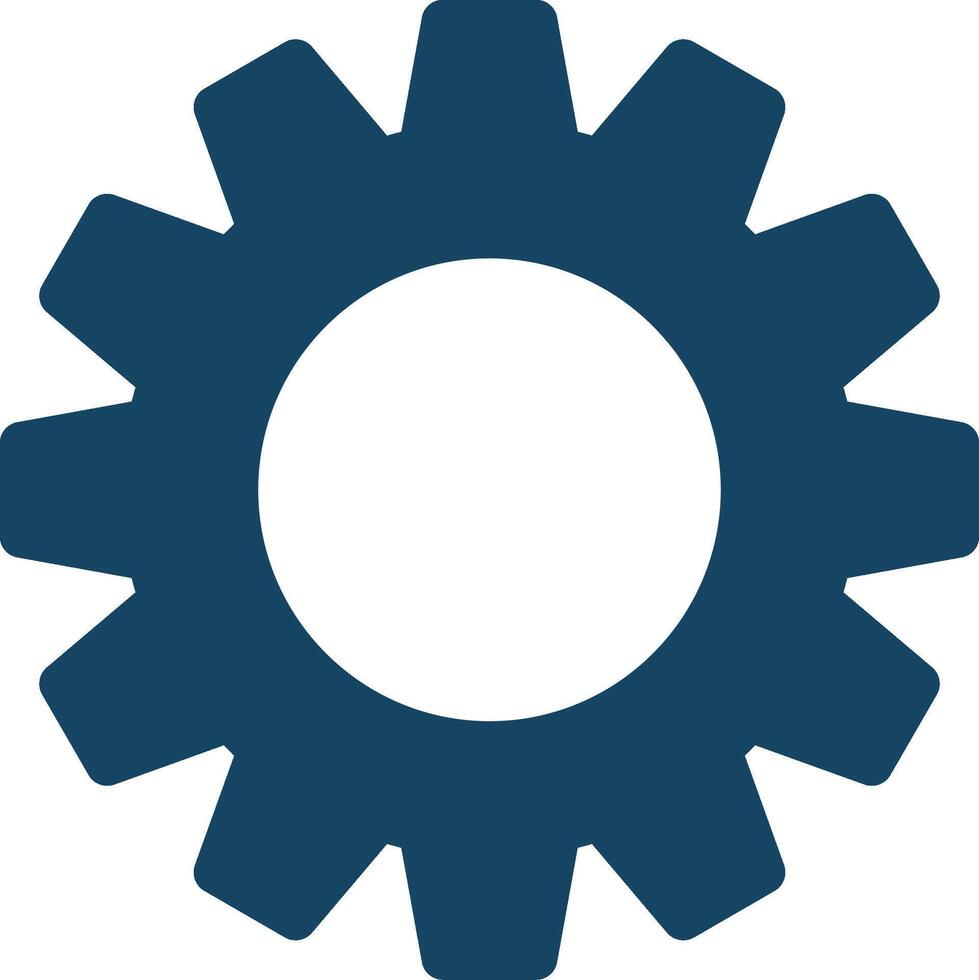 Gear Icon Design Symbol vector