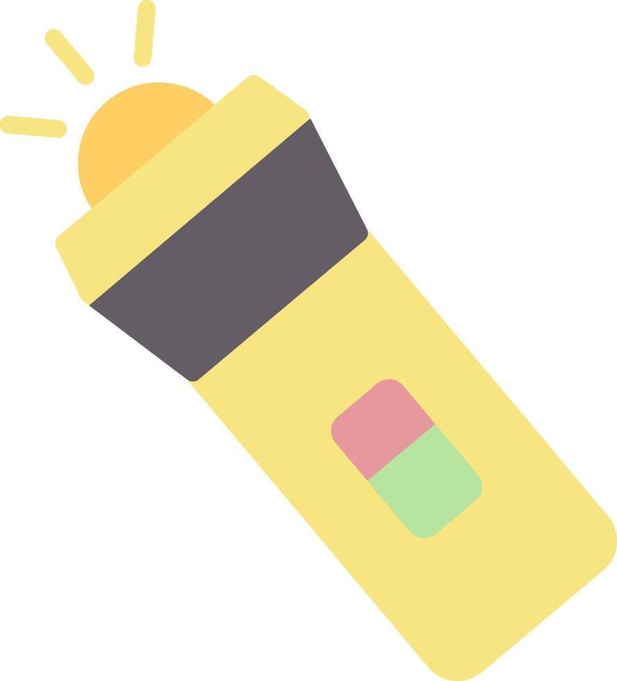 Flashlight Icon Design Symbol vector