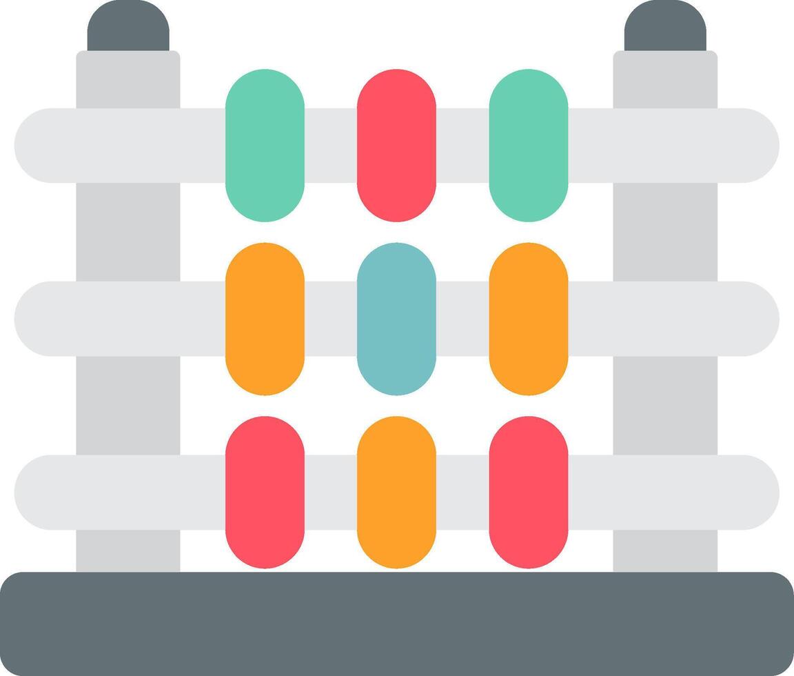 Abacus Icon Design Symbol vector
