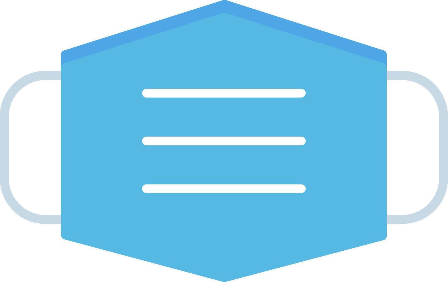 Face Mask Icon Design Symbol vector