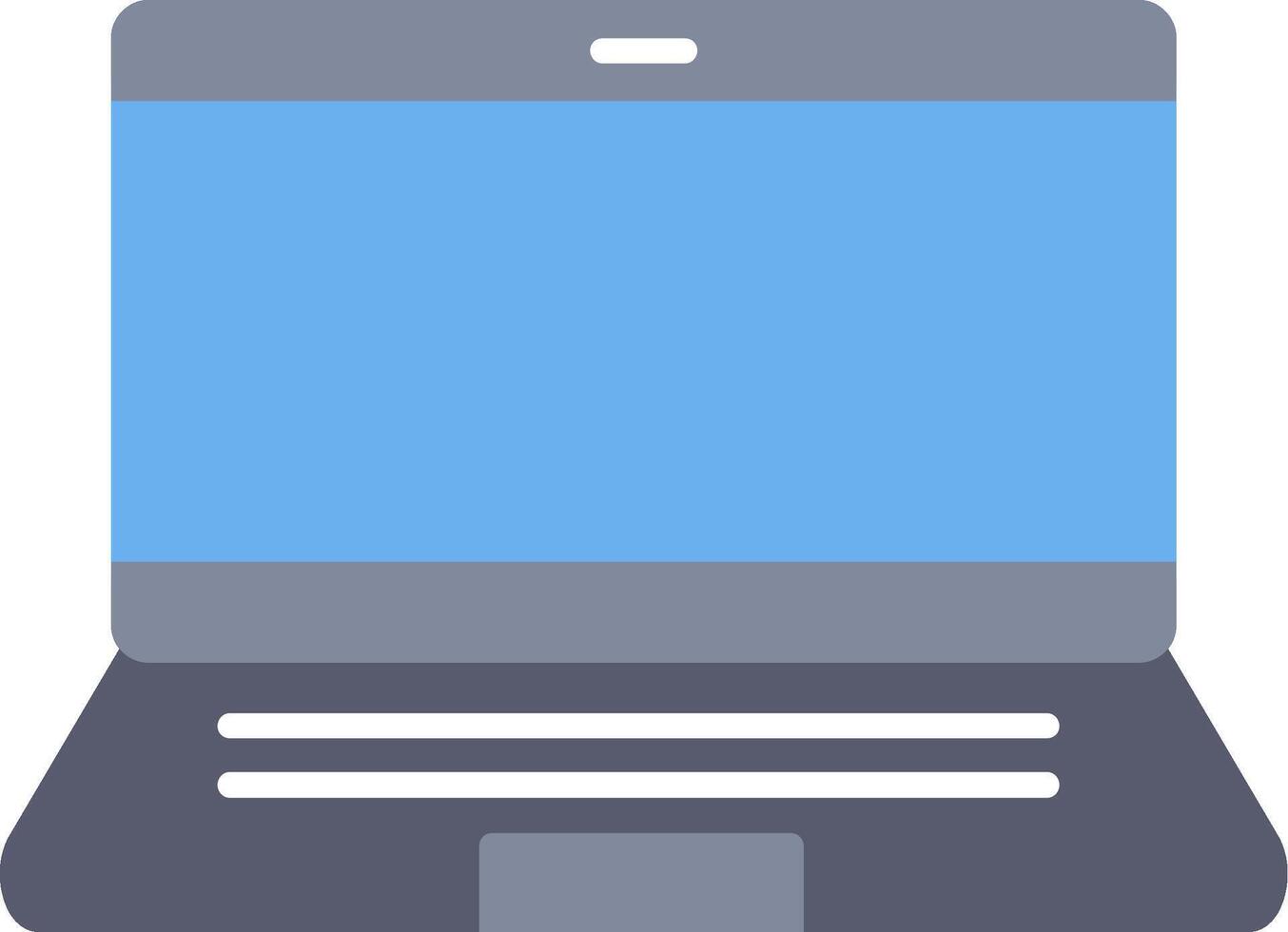 laptop Icon Design Symbol vector