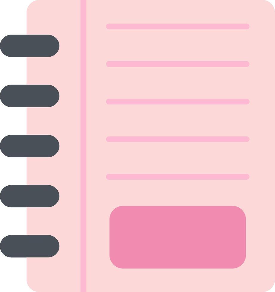 Diary Icon Design Symbol vector