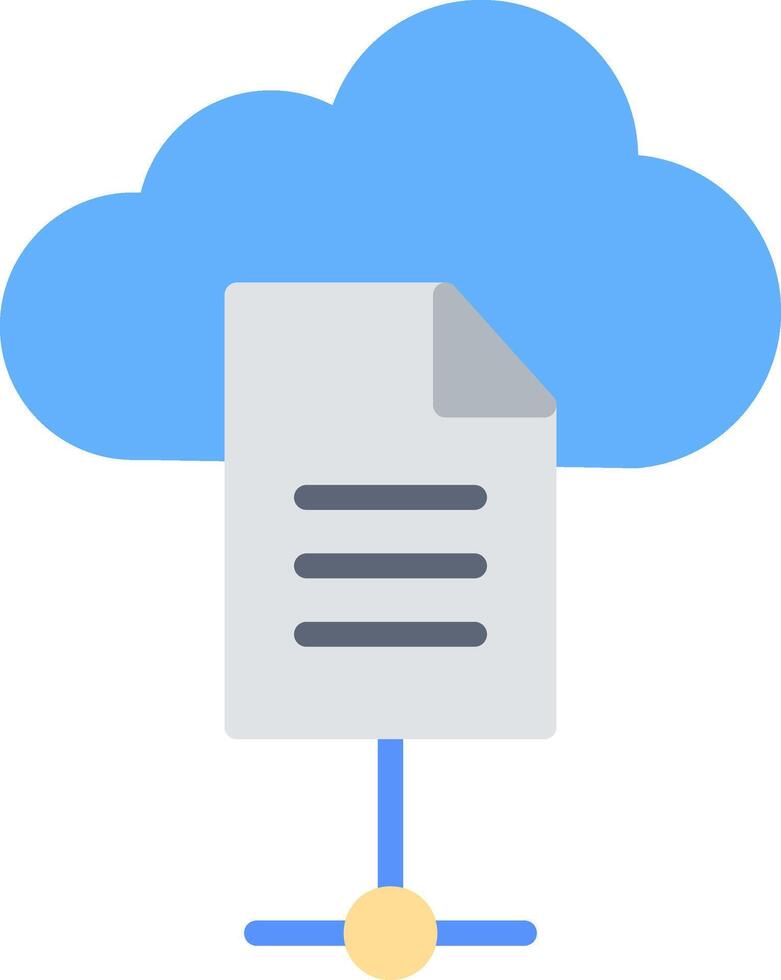 Cloud Storage Icon Design Symbol vector