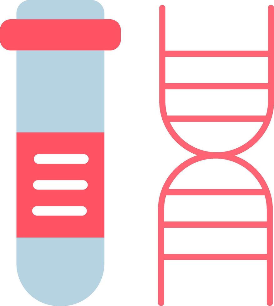 DNA Test Icon Design Symbol vector
