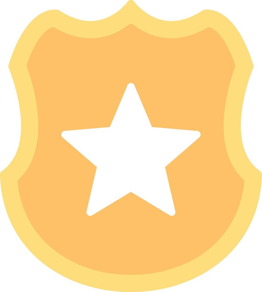Police Badge Icon Design Symbol vector