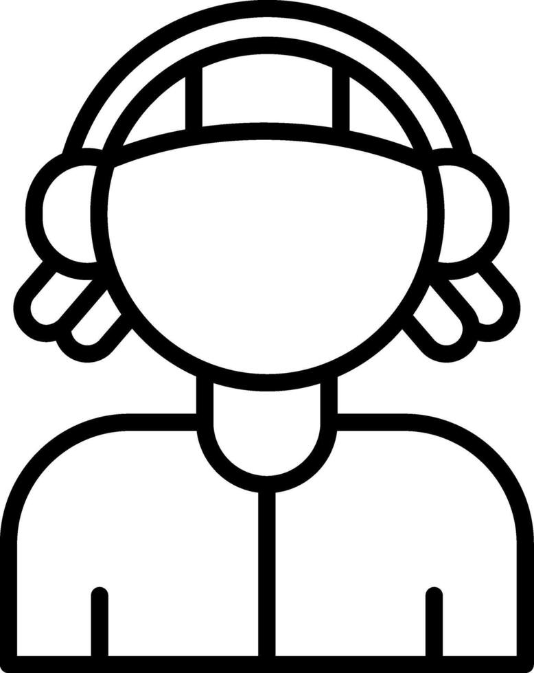 Reggae Woman Icon Design Symbol vector