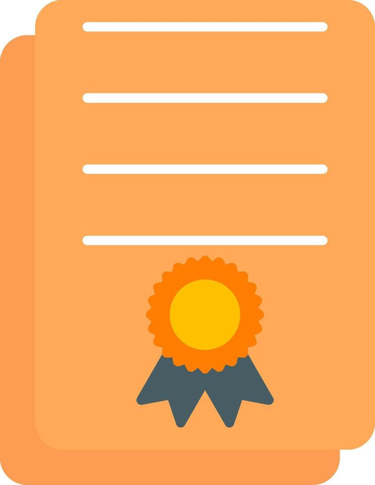 Diploma Icon Design Symbol vector