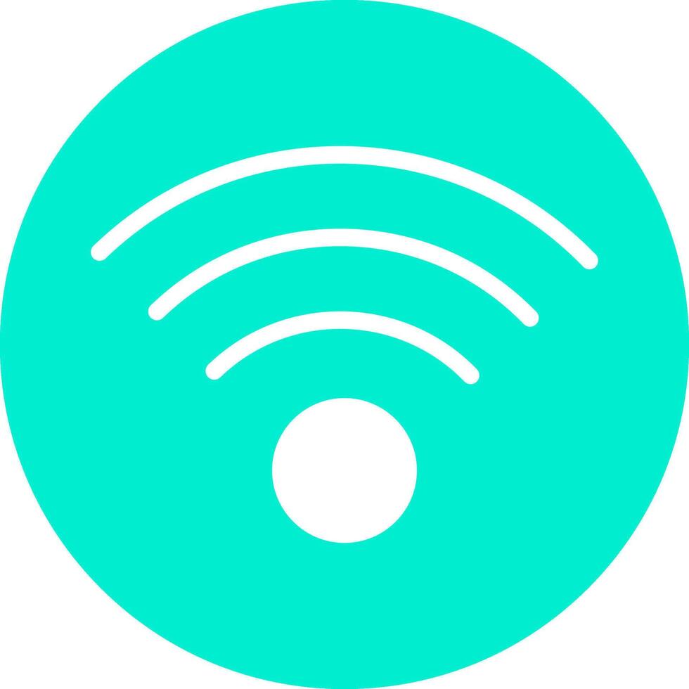 Wifi Signal Icon Design Symbol vector