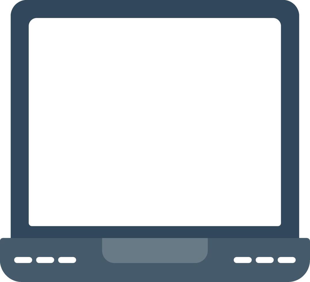 Laptop Icon Design Symbol vector