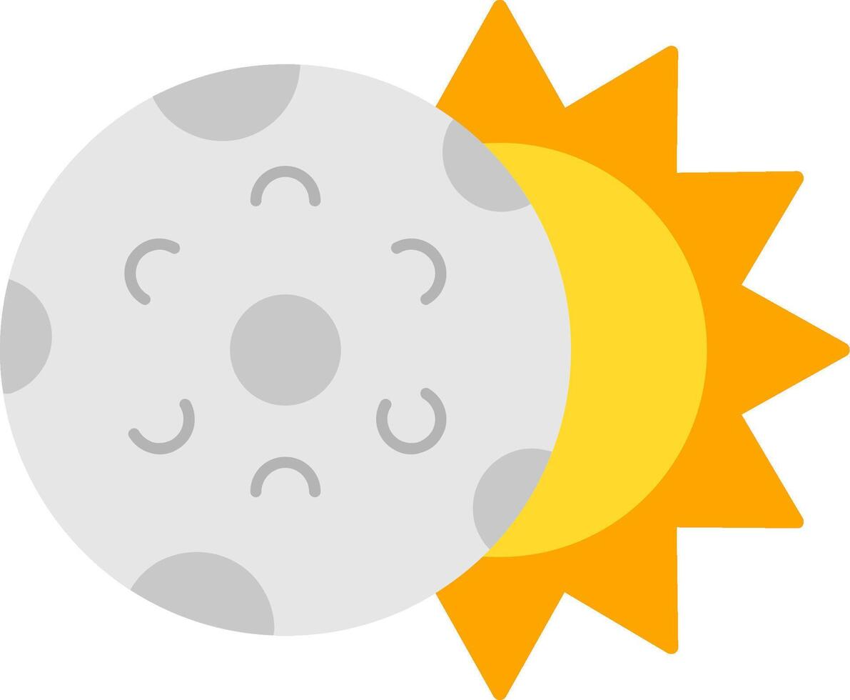 Eclipse Icon Design Symbol vector