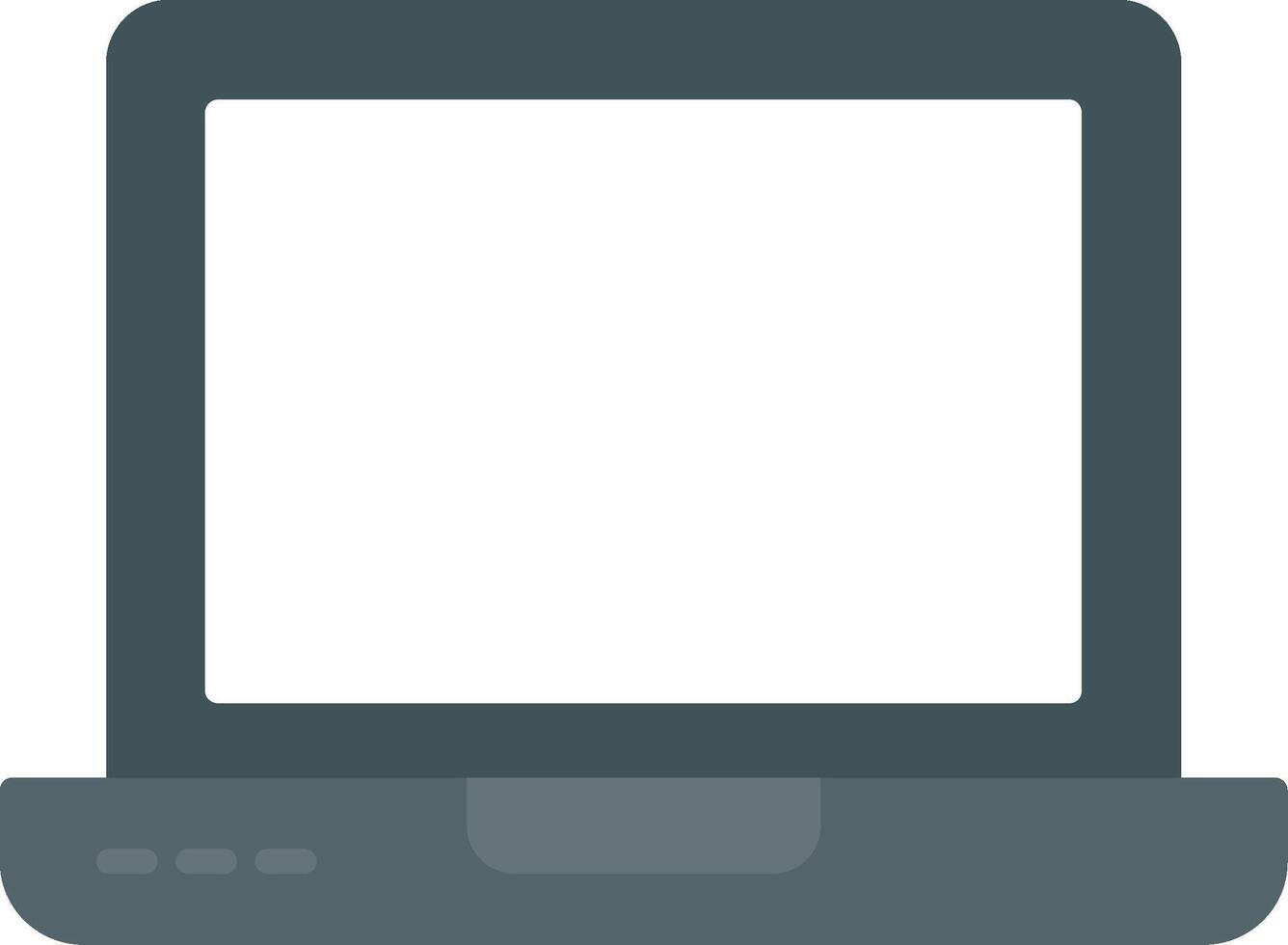 Laptop Icon Design Symbol vector