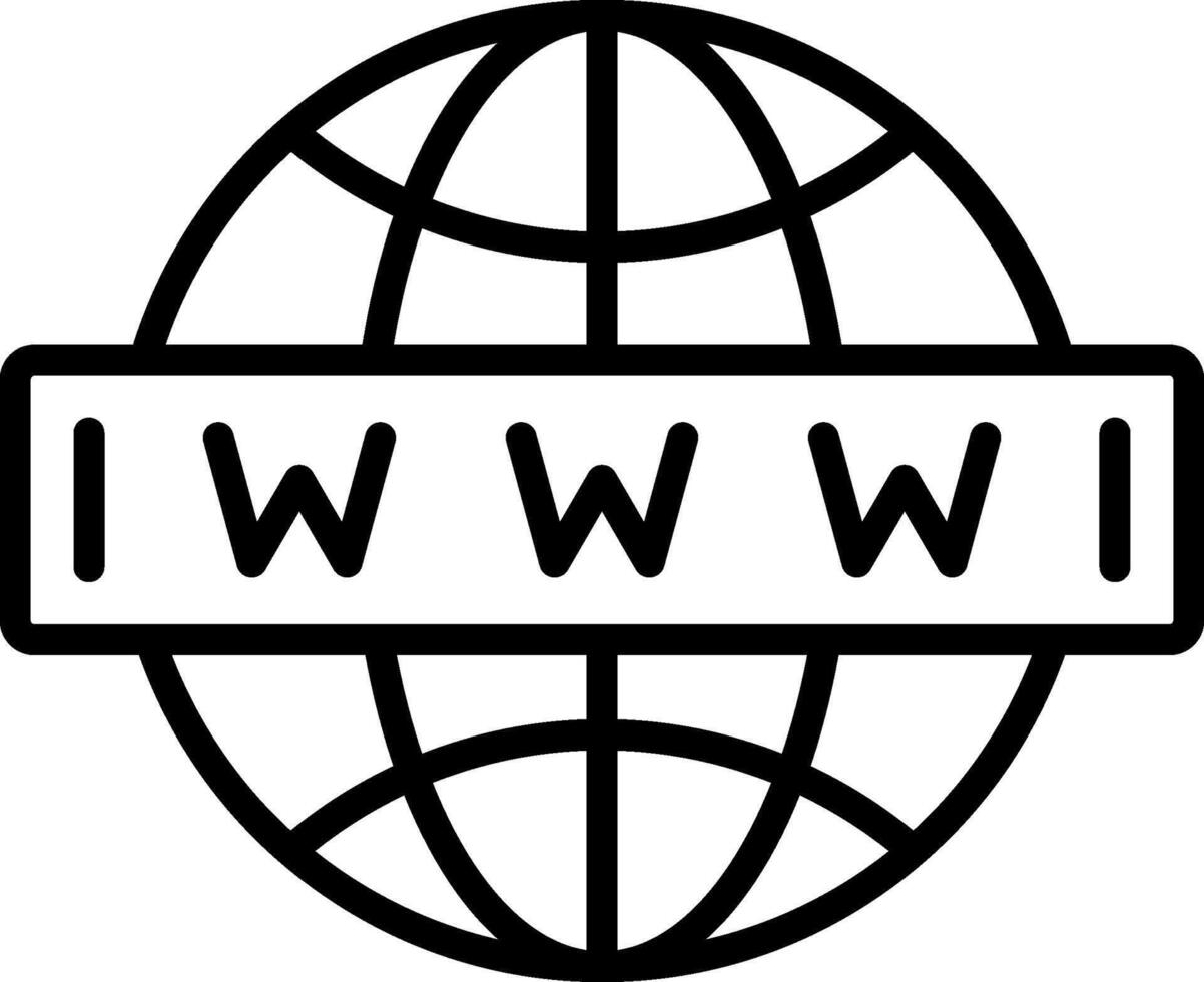 Domain Icon Design Symbol vector