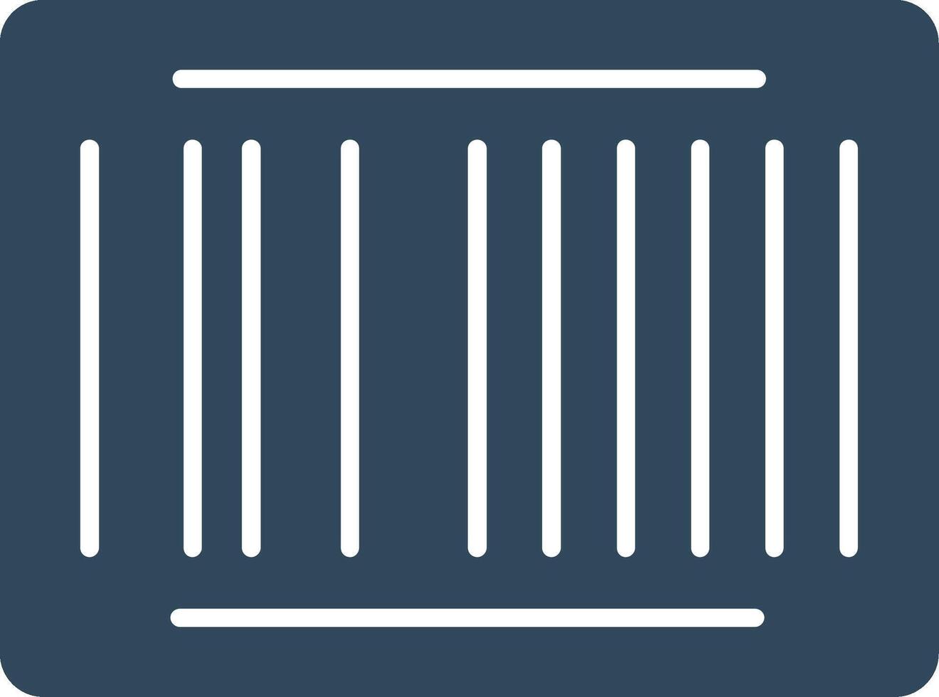 Bar Code Icon Design Symbol vector