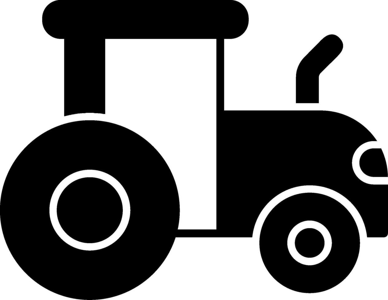 Tractor Icon Design Symbol vector