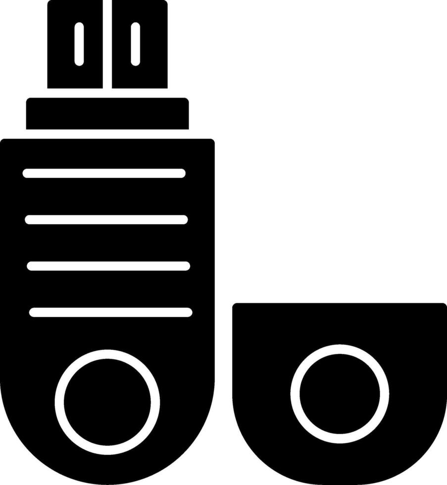 Pendrive Icon Design Symbol vector