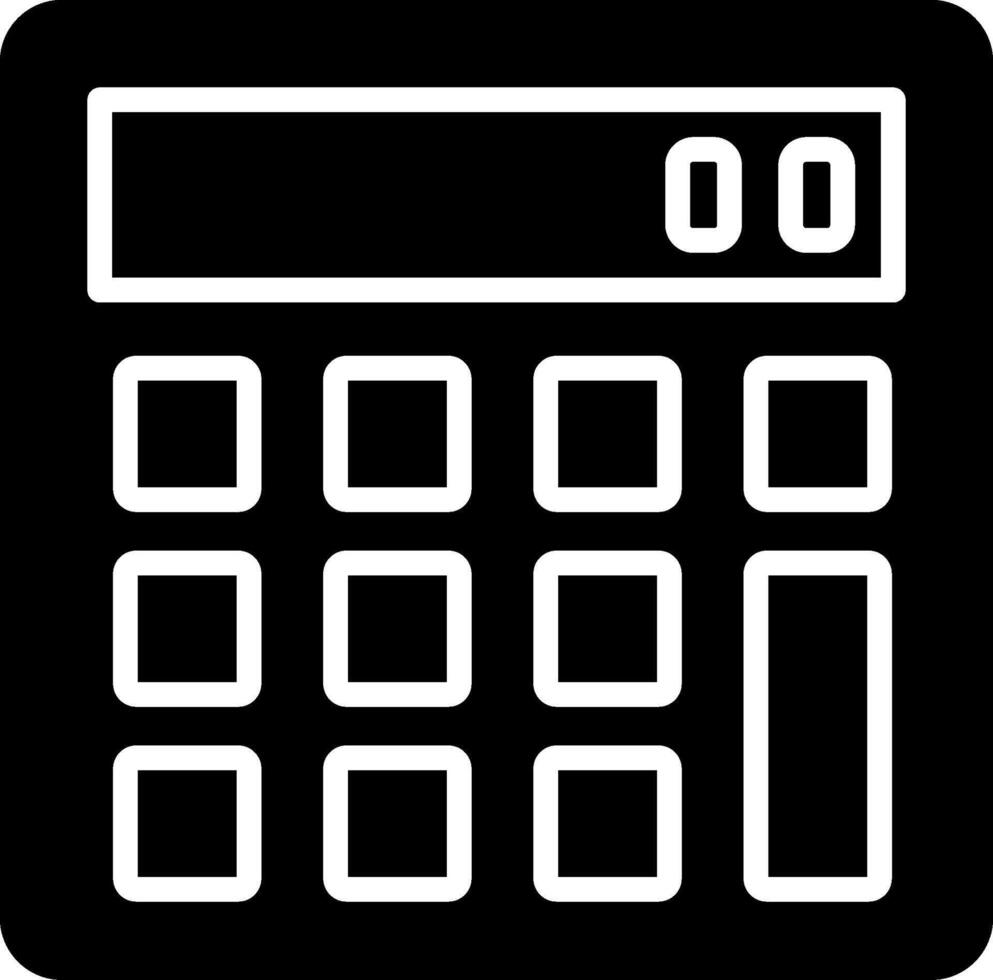 Calculator Icon Design Symbol vector