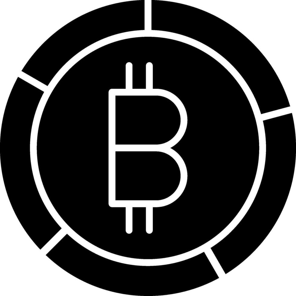Bitcoin Icon Design Symbol vector