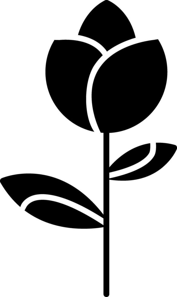 Rose Icon Design Symbol vector