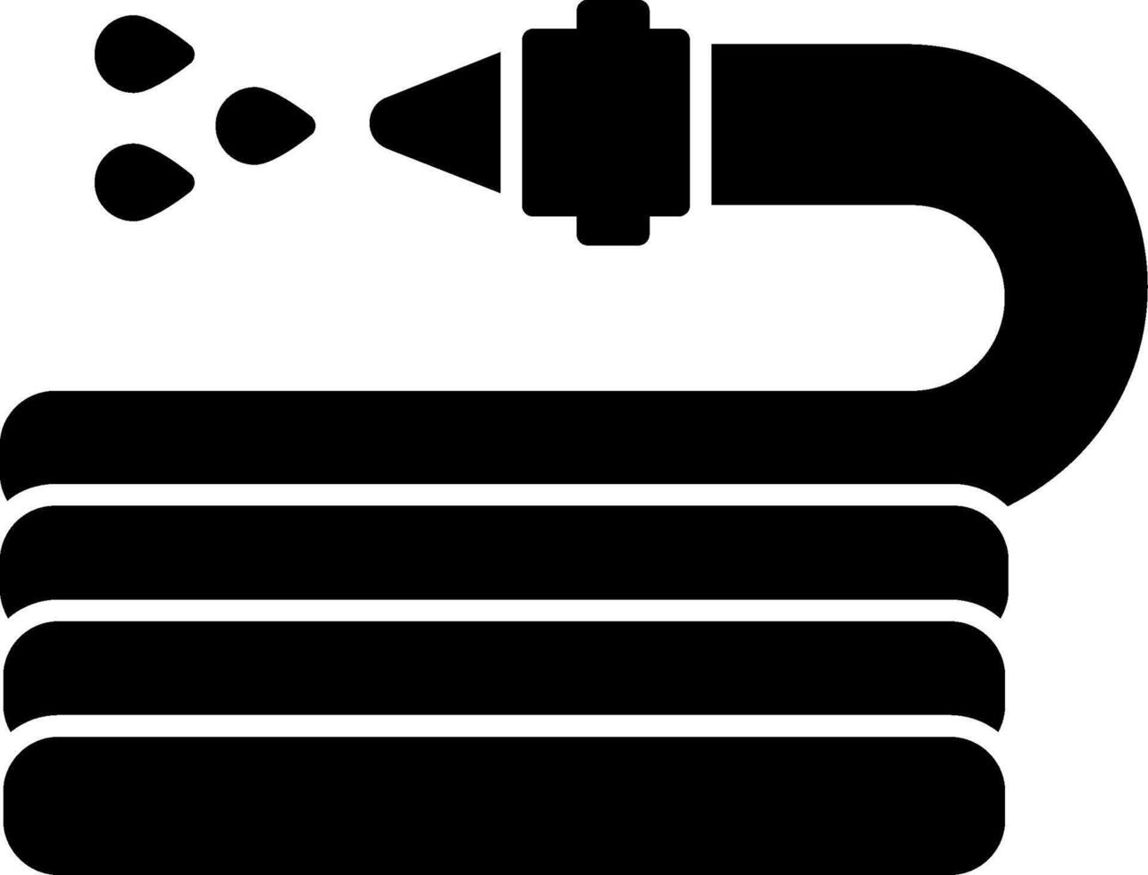 Water Hose Icon Design Symbol vector