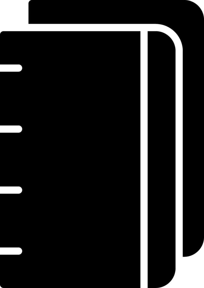 Notebook Icon Design Symbol vector