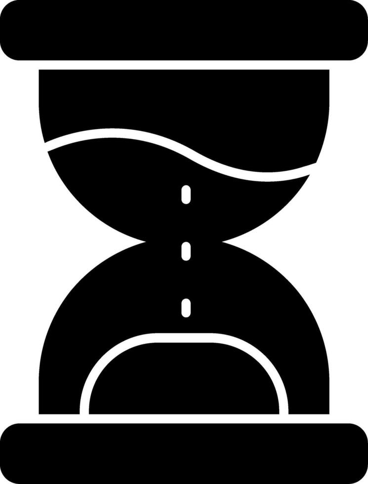 Sand Watch Icon Design Symbol vector