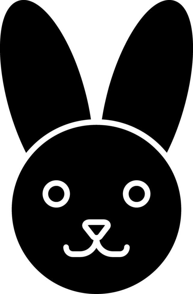Rabbit Icon Design Symbol vector
