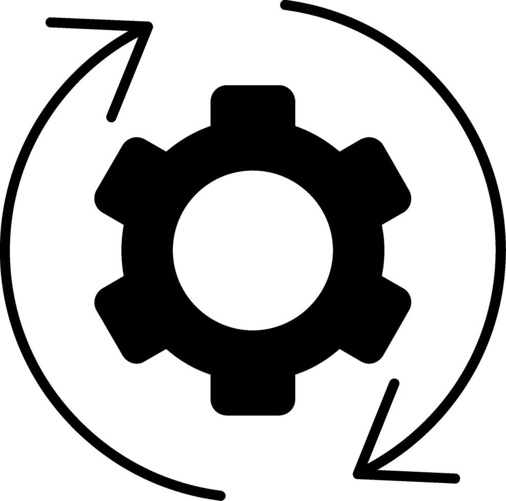 Setting Icon Design Symbol vector