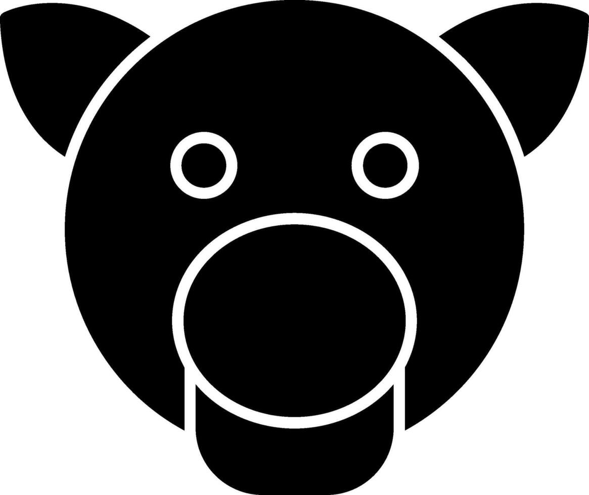 Pig Icon Design Symbol vector