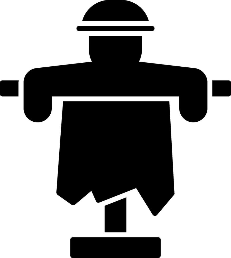 Scarecrow Icon Design Symbol vector