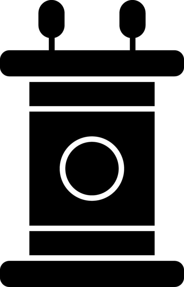 Podium Icon Design Symbol vector