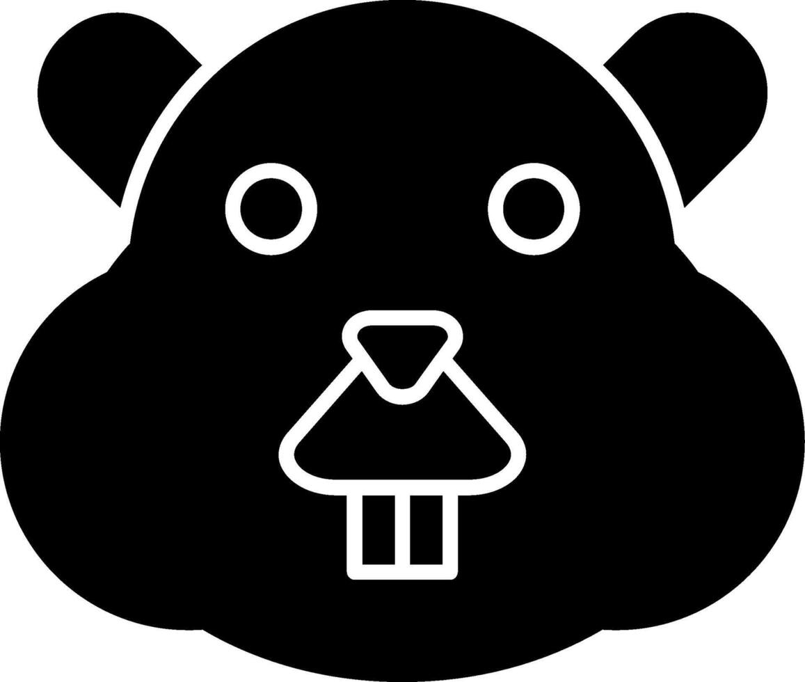 Otter Icon Design Symbol vector