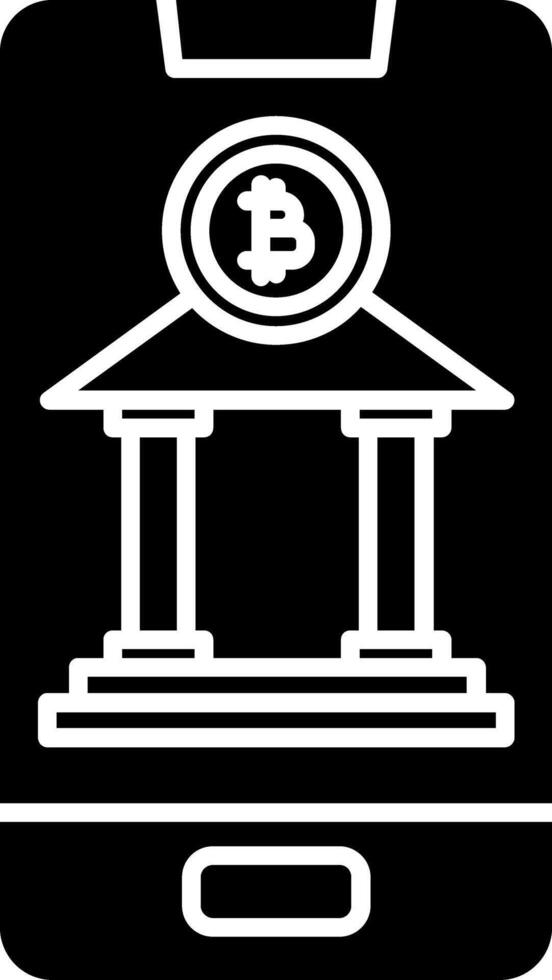 Mobile Banking Icon Design Symbol vector